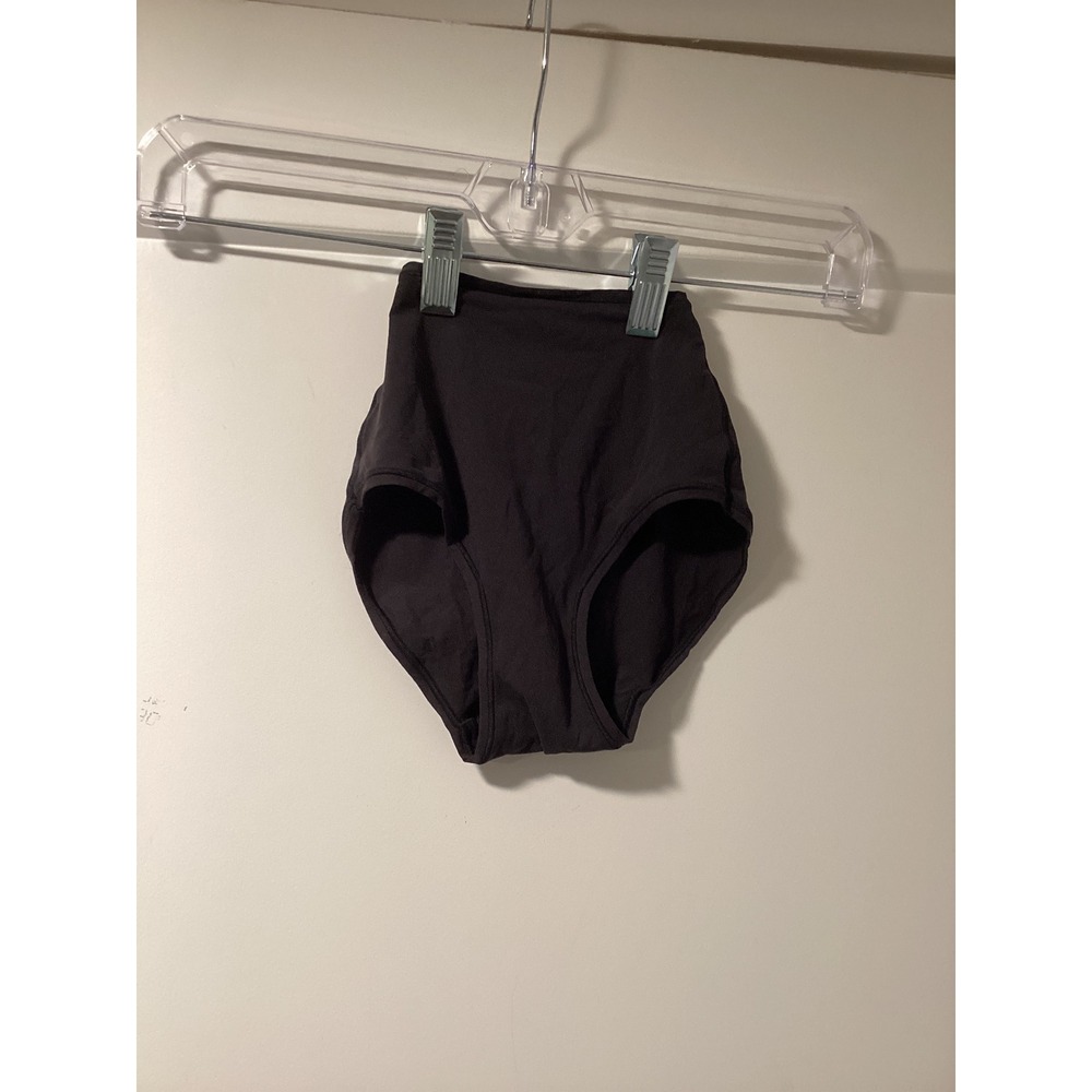 SKIMS Fits Everybody High Waisted Brief Onyx Black XXS Panty